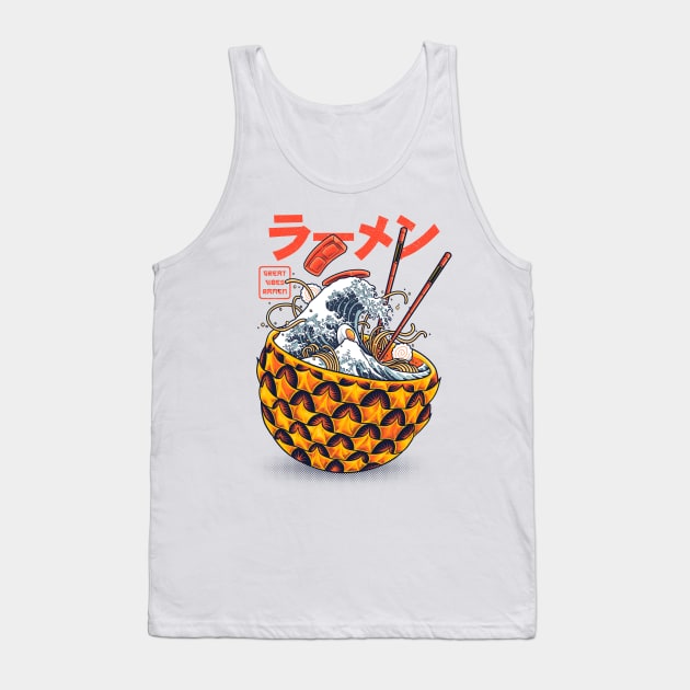 Great Vibes ramen Tank Top by angoes25